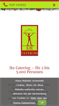 Mobile Screenshot of km-catering.de